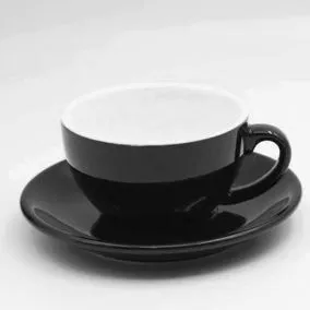 Cappuccino Cup Kaffia 200ml - Black