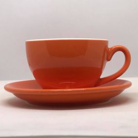 Cappuccino cup Kaffia 220ml - orange