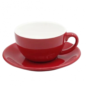 Cappuccino Cup Kaffia 200ml - Red