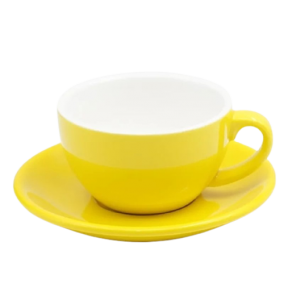 Cappuccino Cup Kaffia 200ml - Yellow