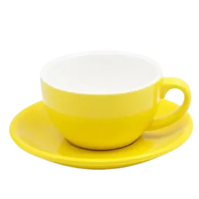 Cappuccino Cup Kaffia 200ml - Yellow