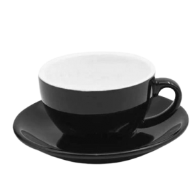 Cappuccino Cup Kaffia 200ml - Black