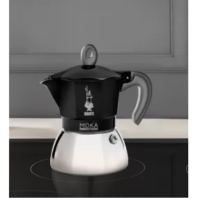 Bialetti Moka Induction 4 cups black NEW