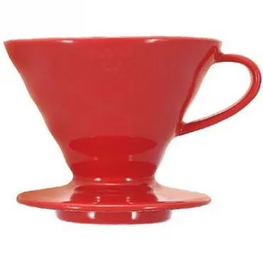 Hario dripper V60-02 ceramic - red (VDC-02R)