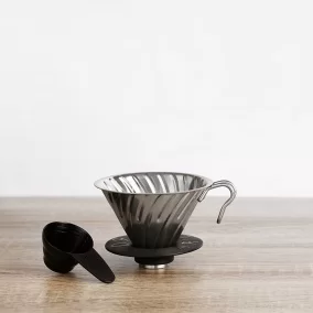 Hario dripper V60-02 stainless steel (VDM-02HSV)