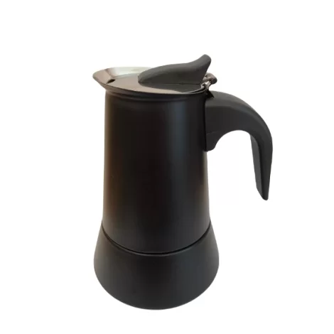 Moka konvice Kaffia Black 4 šálky - černá