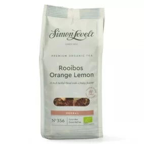 Loose tea Rooibos with orange and lemon Simon Lévelt 110g