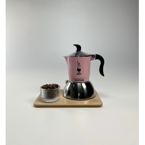 Bialetti Moka Induction Fiammetta - 2 cups pink NEW