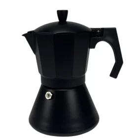 Kaffia Black Moka Pot 6 cups