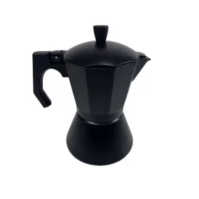 Kaffia Black Moka Pot 6 cups - USED / DISCOUNT