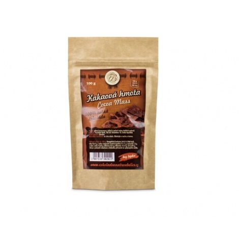 Cocoa mass 100 g, chocolate factory Troubelice