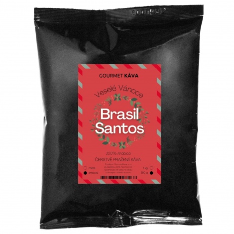 Brazílie Santos, zrnková káva arabica