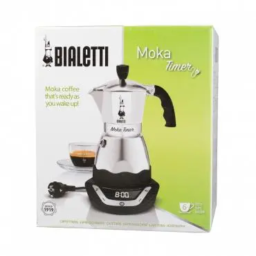 Bialetti Moka Timer 6 electric moka kettle