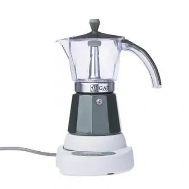 GAT Vintage 4-6 electric moka kettle green