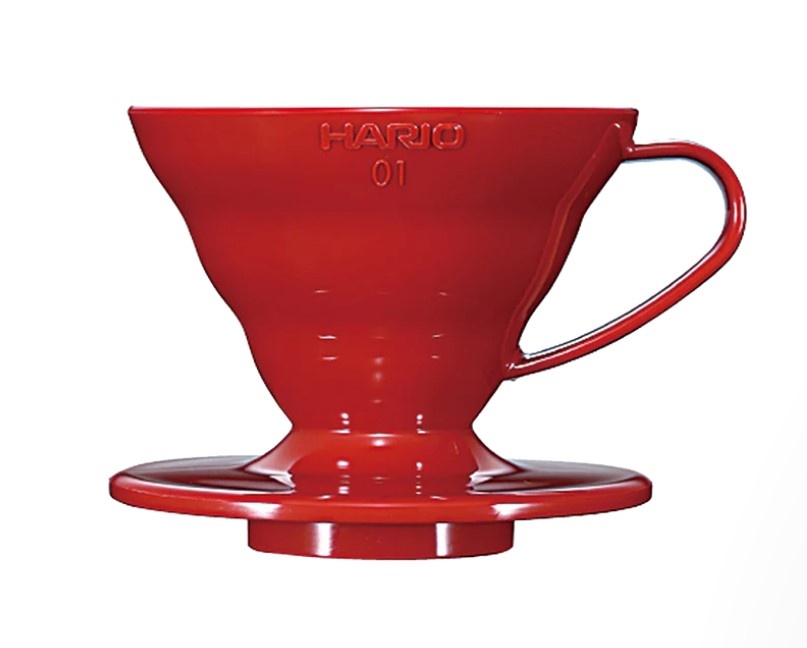 Hario Dripper V60 (VDR-01-R) červený, plastový