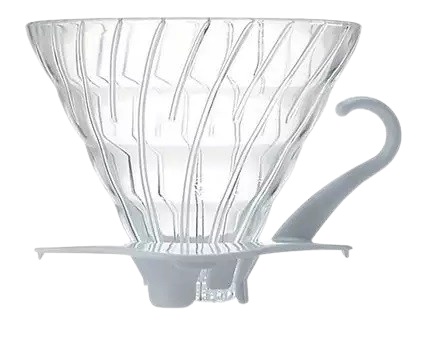 Hario Dripper V60-02 skleněný - bílý (VDG-02W)