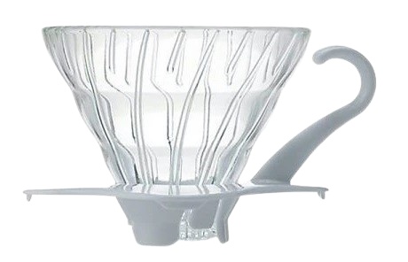 Hario skleněný Dripper V60-01 - bílý (VDG-01W)